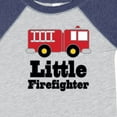 thumbnail image 4 of Inktastic Little Firefighter Fire Engine Boys or Girls Baby Bodysuit, 4 of 5