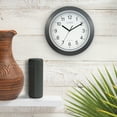 thumbnail image 6 of La Crosse Technology 12" Black Atomic Analog Wall Clock, WT-3129B, 6 of 7