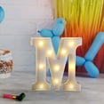 thumbnail image 5 of RuWeoMaa Marquee Light Up Letters, Light Up Letters for Baby Shower Anniversary, Pre-cut Foam Board Set for Birthdays Party Decor Wedding Decoration, 5 of 5