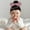 A, variant on Korean Style Baby Headband Bow Hair Accessory For Girls Soft Comfortable Decorative Hair Clip Barrettes For Toddlers