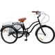 thumbnail image 2 of Tricicleta Urbana R24 Centurfit Canasta Trasera Negra 150kg Vintage, 2 of 6