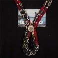 thumbnail image 3 of BAZINRICHE African Mens Necklace Ketepa Corded African Tie Tribal Jewelry Afrocentric, 3 of 5