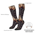thumbnail image 3 of Daiia Sports Socks Butterfly1 Printed Novelty Crew Socks for Men Women Knee High Socks Cotton Socks Soft & Breathable Support Unisex Socks, 3 of 9