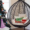 thumbnail image 3 of Merry Christmas Throw 12x20 Inch Pillow Covers Red Truck Buffalo Bowknot Pickup with Christmas Trees Green Farmhouse Decoration Pillow Cover Winter Holiday Pillows Cushion Cases for Sofa Couch, 3 of 6