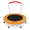 Orange, variant on CZBZ 36" Toddler Trampoline for Kids, Mini Indoor Outdoor Kids Trampoline with Foam Safety Handlebar, 6-Leg Stable Steel Frame, No Gap Design, Small Trampoline Birthday Gift for Boys and Girls