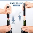 thumbnail image 3 of Forzero Simple Wine Opener Wine Air Pressure Pump Bottle Opener Easy Remover Pop out Cork Screw Tool, 3 of 7