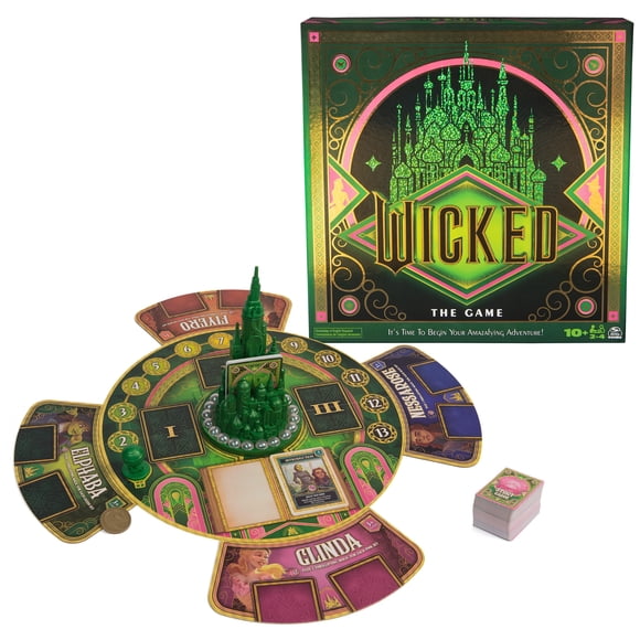 Juego de mesa Spin Master Games Wicked The Game para niños mayores de 10 años