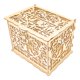 thumbnail image 3 of Cajas De Tarjetas Caja de tarjeta de boda de madera DIY, cajas de tarjetas de visita, decoración de recuerdo de fiesta (JM01369), 3 of 7