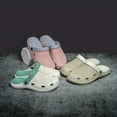 thumbnail image 3 of Women's EVA Summer Breathable Clogs For Indoor/Outdoor Use, Comfortable Non-Slip Wear-Resistant Slides, Detachable Dual-Purpose Sandals, 3 of 12