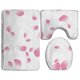 thumbnail image 1 of ABPHQTO Pétalos de flor de bebé Juego de alfombras de baño de 3 piezas Alfombra de baño Alfombra de contorno y tapa de inodoro ABPHQTO Cont-CHAPPLE-39083, 1 of 2