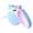 Blue, variant on FEISHENTT Retractable Dog Leash for Small and Medium Dogs – No-Tangle Automatic Pet Leash with Anti-Pull Design, Durable Dog Walking Lead Blue A