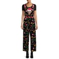 thumbnail image 2 of No Boundaries Juniors’ Christmas Jumpsuit, 2 of 5