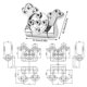 thumbnail image 2 of Toilet Seat Hinges Parts, Toilet Lid Hinges for All Toilet Seats, 2 of 5