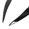 thumbnail image 4 of 1 Pair Left & Right Front Headlight Eyebrows Eyelids Cover Trim Fit for 1 Series F20 Facelift 2015-2019 Gloss Black, 4 of 4