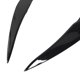 thumbnail image 4 of 1 Pair Left & Right Front Headlight Eyebrows Eyelids Cover Trim Fit for 1 Series F20 Facelift 2015-2019 Gloss Black, 4 of 4