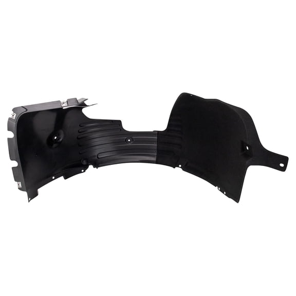 TRQ Front Right Inner Fender Liner Black Passenger Side Fits Select 2019-2020 Kia Optima KI1249158