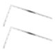 thumbnail image 1 of 2pcs Sharpla Herramienta Cuadrada de Carpintero Regla de Medición Acero Inoxidable, 1 of 6
