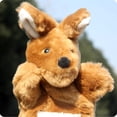 thumbnail image 2 of MasteelfCA Kangaroo Shape Hand Puppet Kangaroo Hand Puppet Toys Plush Hand Puppet Toys, 2 of 8