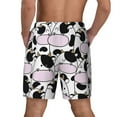 thumbnail image 4 of Haiem Cute Animal With Cow Men'S Quick-Dry Swim Trunks: Comfortable Beach Shorts With Mesh Lining And Pockets - Ideal For Swimming And Sunbathing X-Large, 4 of 9