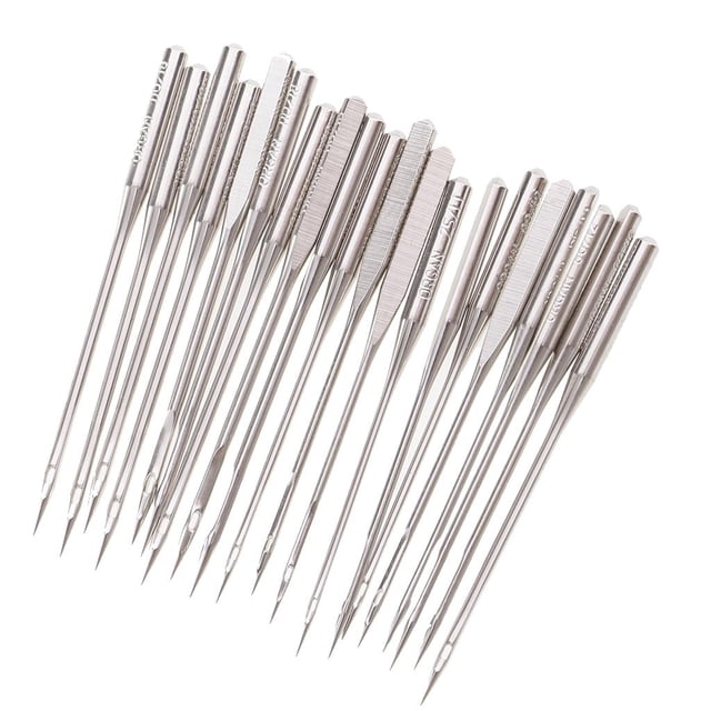 Agujas de máquinas de coser domésticas perfecl acero inoxidable 20 piezas Varios Tamaños 80/12 90/14