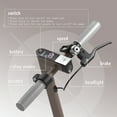 thumbnail image 5 of SIMATE Foldable Electric Scooter for  Adults, 8.5" Solid Tires, 350W, 21 Miles Range,Top 15mph,Portable, 5 of 7