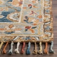 thumbnail image 3 of SAFAVIEH Aspen Andi Oriental Wool Area Rug, Grey/Navy, 4' x 6', 3 of 5