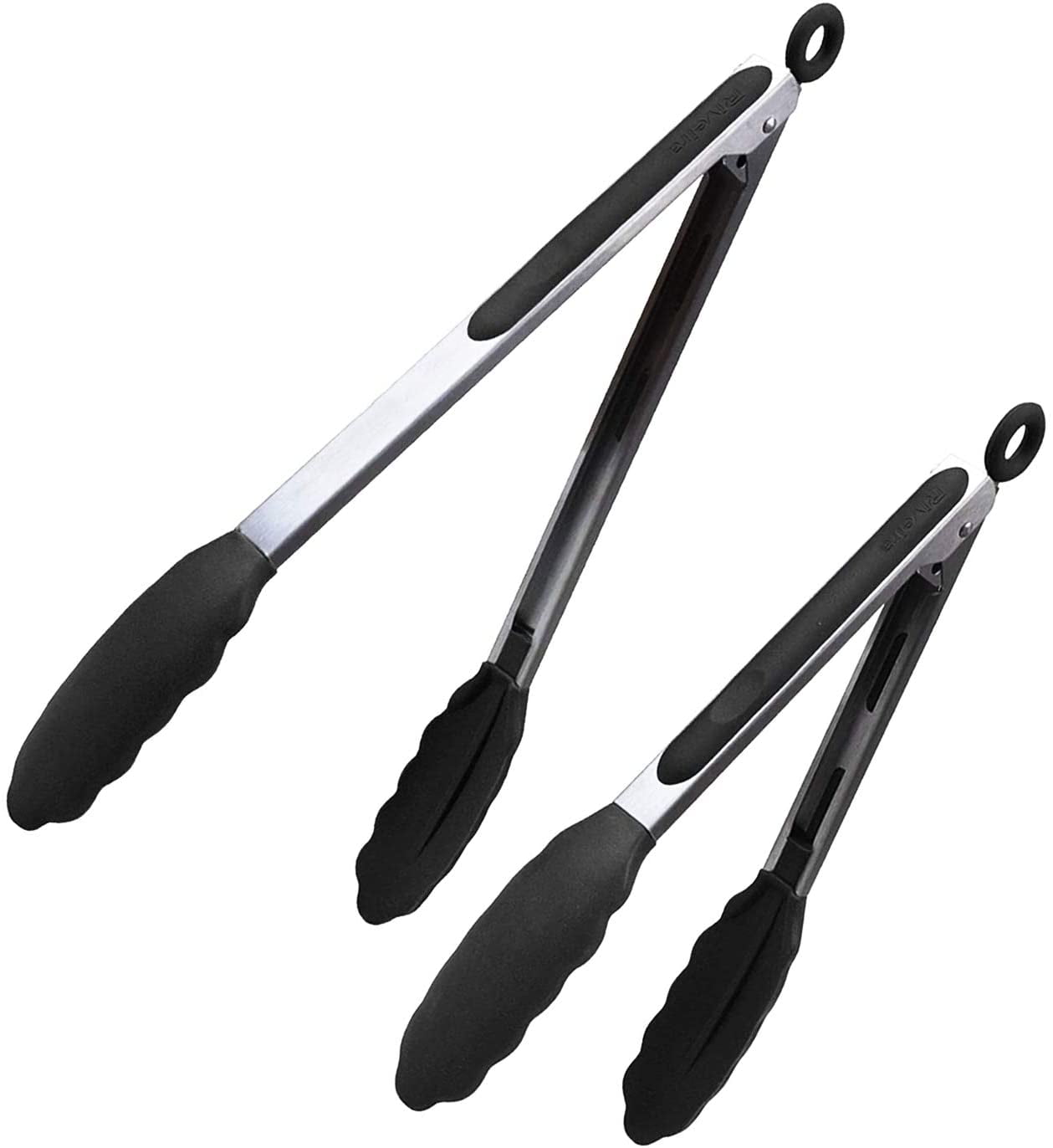 Tongs for Cooking with Silicone Tips