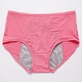 thumbnail image 1 of Ropa interior fisiológica triangular menstrual a prueba de fugas en la parte delantera y trasera de malla transpirable para mujeres con cintura alta y talla grande, 1 of 6