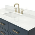 thumbnail image 6 of Ariel W054scqrvo Hutton 54" Wall Mounted Single Basin Vanity Set - White / Carrara White, 6 of 7