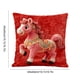 thumbnail image 3 of Funda de almohada con estampado de caballos de 45 x 45 cm | Funda de almohada decorativa de algodón con cremallera oculta para sofá, cama y decoración del hogar | Tejido suave y transpirable para, 3 of 7