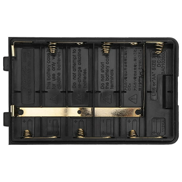 Paquete de baterías AA, práctica caja de plástico para baterías, Compatible con Yaesu VX‑150 VX‑110