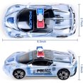 thumbnail image 2 of Police Car Toy with Light and Sound, 1:36 Car Toy Boy and Girl Gift (Police Car), 2 of 5