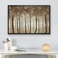 thumbnail image 3 of wall26 Framed Canvas Print Wall Art Rustic Brown Autumn Fall Forest Tree Landscape Nature Wilderness Illustrations Modern Art Farmhouse/Country for Living Room, Bedroom, Office - 16"x24" Bl, 3 of 5