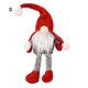 thumbnail image 1 of Navidad Colgante Muñeca Hogar Hotel Árbol de Navidad Adorno sin rostro Decoración de tela no tejida de punto, Pequeño, Rojo Inevent HA000955-04B, 1 of 5