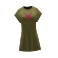 thumbnail image 4 of Vestido de verano para mujer, disfraz de primavera, vestido suave con cuello redondo para caminar y salir , SG, 4 of 7
