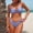 A454 Light Blue, variant on Bikini Sets for Women Built-in Bra Halter V Neck Push Up Two Piece Bathing Suits with Metal Ring Detail High Cut Cheeky Swimwear for Summer