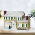 thumbnail image 4 of Christmas Village House With LED Light Christmas Decorations, 4 of 9