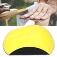 thumbnail image 4 of Hook And  Sanding Pad, Practical Soft Strong Easy To Hold Convenient Hand Sanding Block, Home With Suede Sandpaper Bonding For Manual Fine Polishing Factory 5in 125mm,6in 150mm, 4 of 8