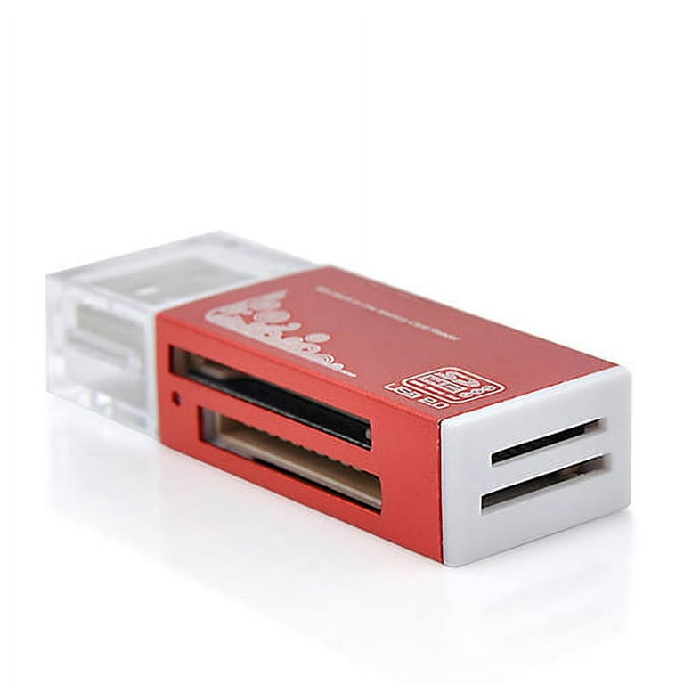 Aluminum Alloy USB 2.0 All-In-One Multi-Function Card Reader All In 1 Multi  Memory Card Reader For TF SD MS SDHC MMC M2 MS Pro - AliExpress