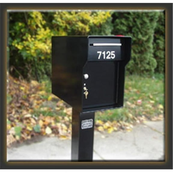 Fort Knox Mailbox Vacationer B Vacationer - Black