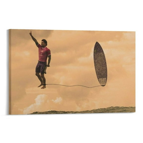 Gabriel Medina Poster 2 Poster Decorative Painting Canvas Wall Art Living Room Posters Bedroom Painting 24x36inch(60x90cm)