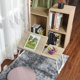 thumbnail image 2 of Mesa Plegable Pequeña, Mesa de Centro de Madera HOMEMAKE FURNITURE Beige, 2 of 6