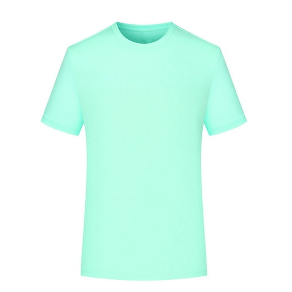 HBGVBA Men's Basical T-Shirts,Short Sleeve Tees for Men,Men's Fast Dry T-Shirts Solid Color Stretch Sweat Wicking Crew Neck Short Sleeve Lightweight Gym Workout Tops