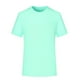 thumbnail image 1 of pstuiky camisetas de hombre, Blusa deportiva informal de color liso con cuello redondo y manga corta elástica para hombre ropa de hombre s, 1 of 6