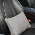 thumbnail image 2 of Msgweeeg Pillow Inserts Pillow Insert Car Headrest Leather Velvet Neck Pillow Sports Chair Headrest Car Interior Seat Lumbar Cushion Neck Pillow, 2 of 8