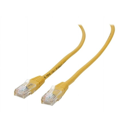 UPC: 0065030792035 | StarTech.com M45PATCH10YL 10 ft. Cat 5E Yellow Network Cable