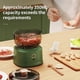 thumbnail image 3 of Electric Garlic Press Dual-Purpose Kitchen Food Grinder,Green, 3 of 5