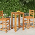 thumbnail image 1 of vidaXL Garden Bar Table 60x60x105 cm Solid Wood Acacia, 1 of 4