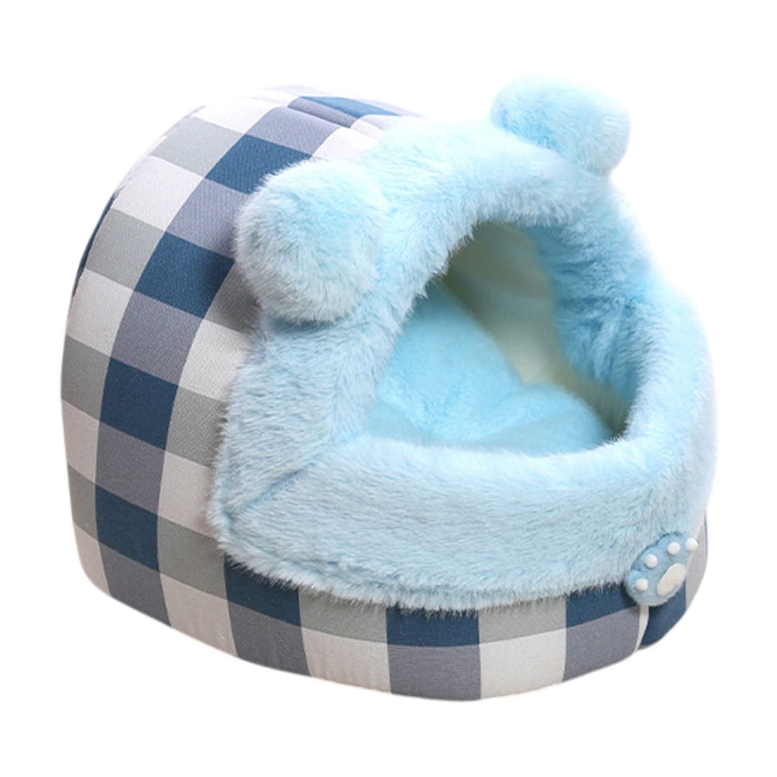 dog beds Cats Beds For Indoor Cats Cats House For Pet Large Cats Cave For Pet Bed Foldable Multifunctional Cats Beds And Furniture With Cats And Mat