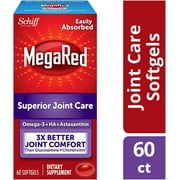 Megared Joint Care Softgels, 60 Count (2 Pack)